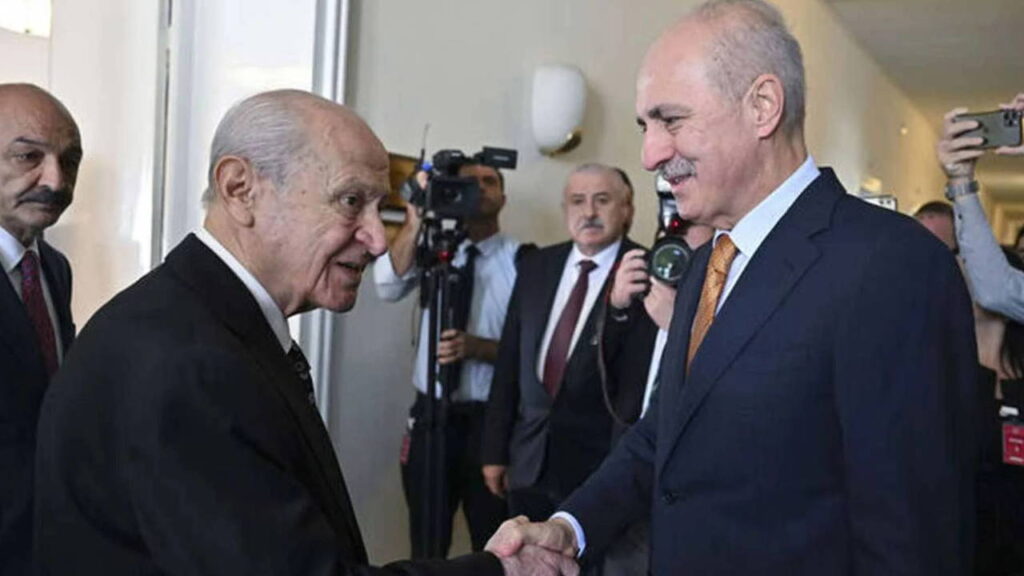 MHP lideri Bahçeli’den TBMM Başkanı Kurtulmuş’a ‘süreç’ hediyesi